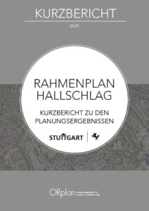 Titelblatt Kurzbericht Rahmenplan