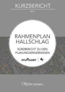 Titelblatt Kurzbericht Rahmenplan